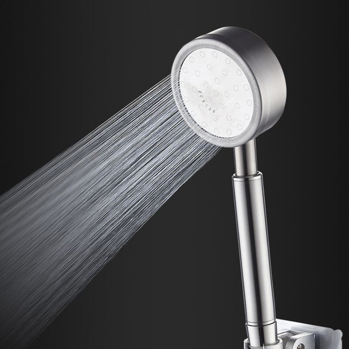 Lisslune | Stainless Steel Shower Head Modern Style Round-Shaped Shower Head