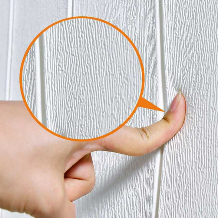 Lisslune | Living Room Wall Paneling for Peeling and Attaching 3D Embossed Wall Paneling