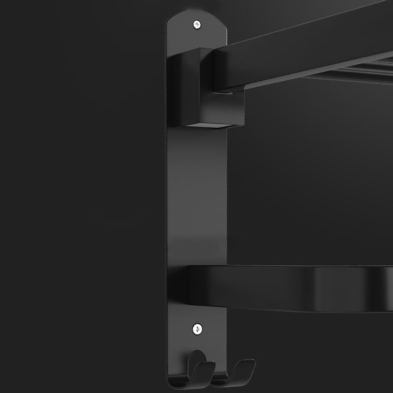 Lisslune | Black modern bathroom accessory set stainless steel bathroom fittings