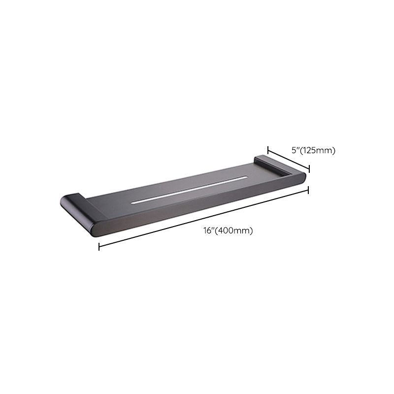 Lisslune | Dark gray modern bathroom accessory set stainless steel bathroom accessory set