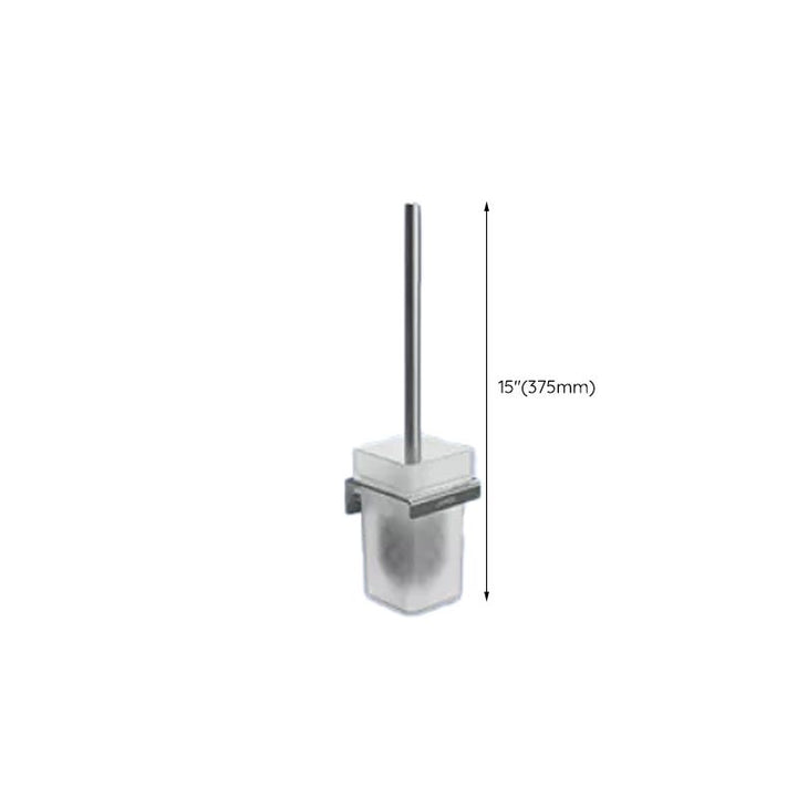 Lisslune | Contemporary bathroom accessory set made of aluminum with towel holder/bath shelf