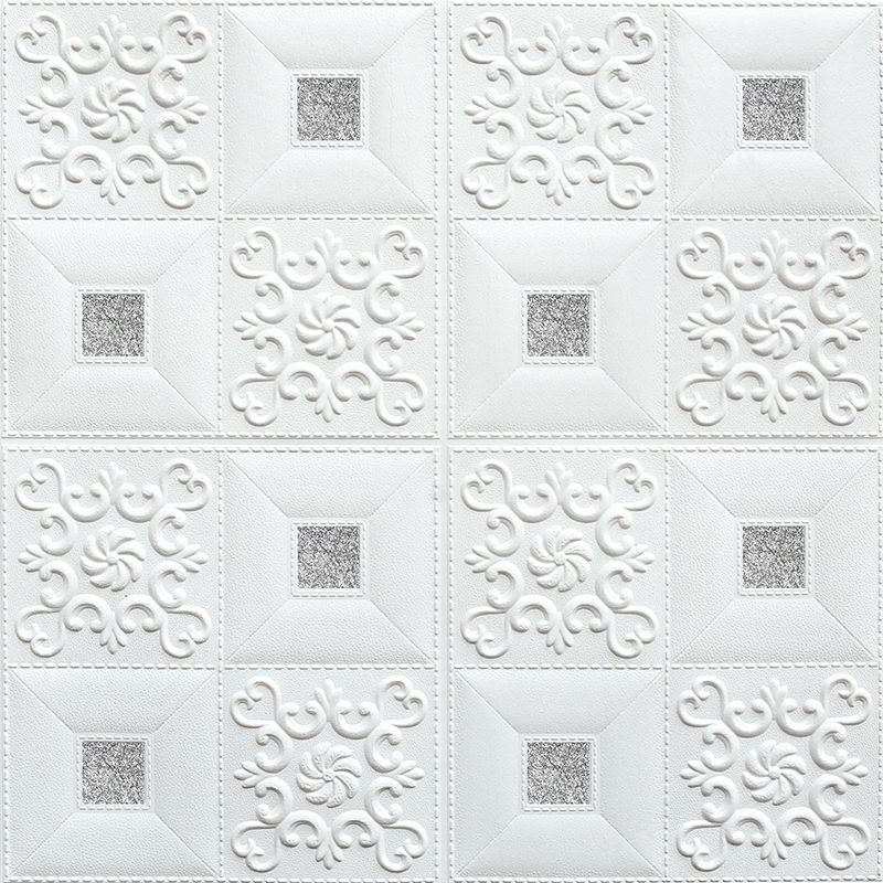 Lisslune | Modern wall covering foam 3D embossed peel and stick wall panel