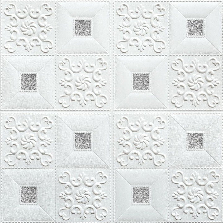 Lisslune | Modern wall covering foam 3D embossed peel and stick wall panel