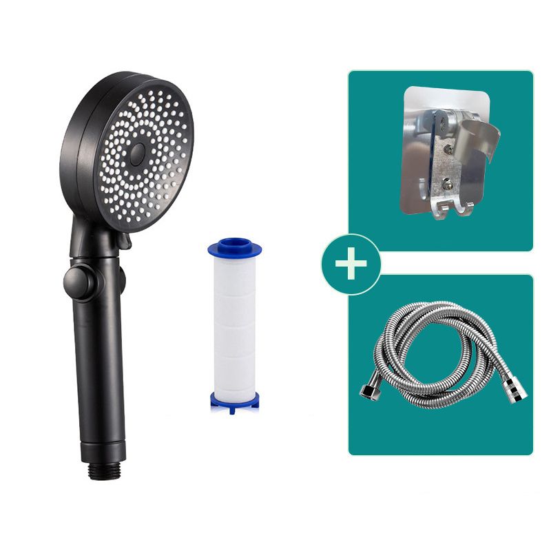Lisslune | Contemporary Round Shower Head Combo Handheld Shower Head 9.8 Inch H Spray Head
