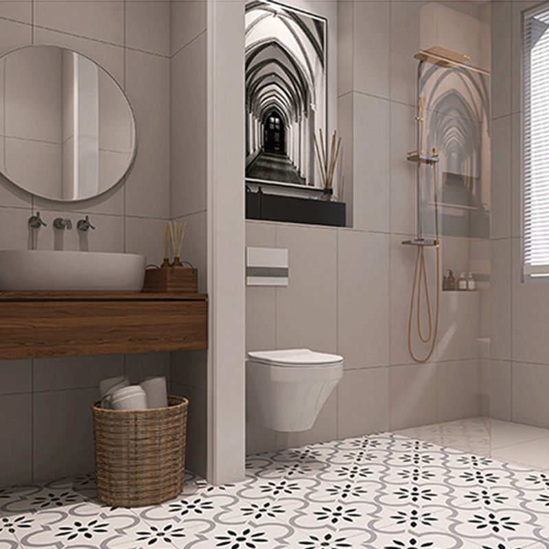 Lisslune | Modern Style Rectangle PVC Flooring Stone Look Peel and Stick Vinyl Flooring