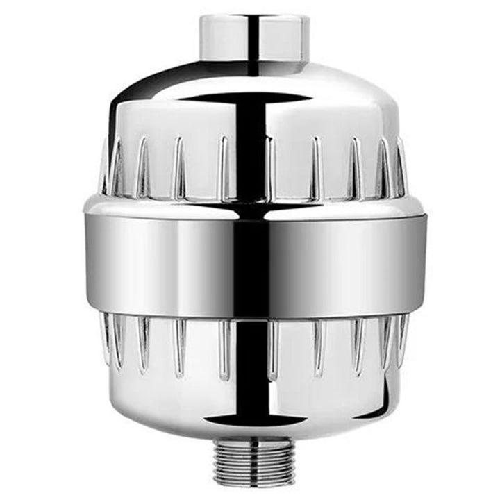 Lisslune | 5 Sprays Showerhead Wall Mount Silver Round Fixed Showerhead