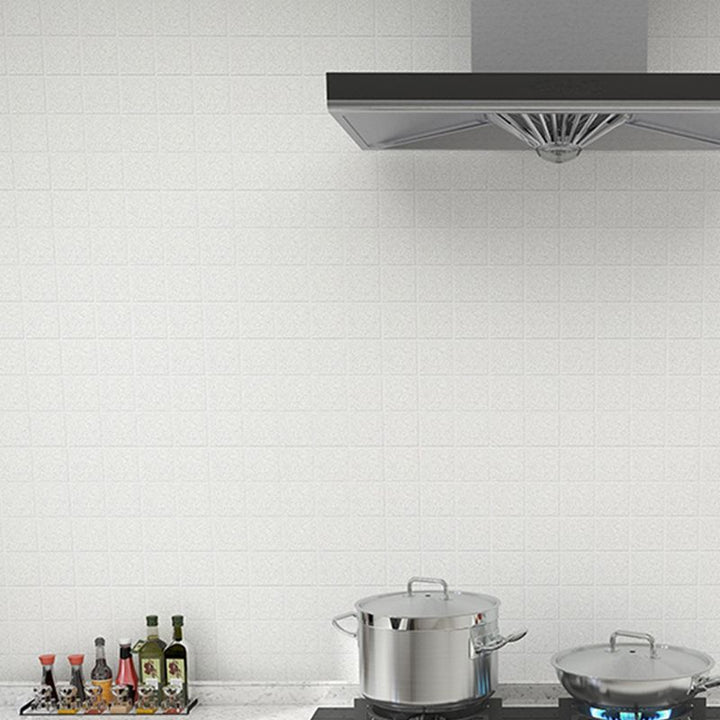 Lisslune | Kitchen waterproof splash guard tiles for peeling and sticking