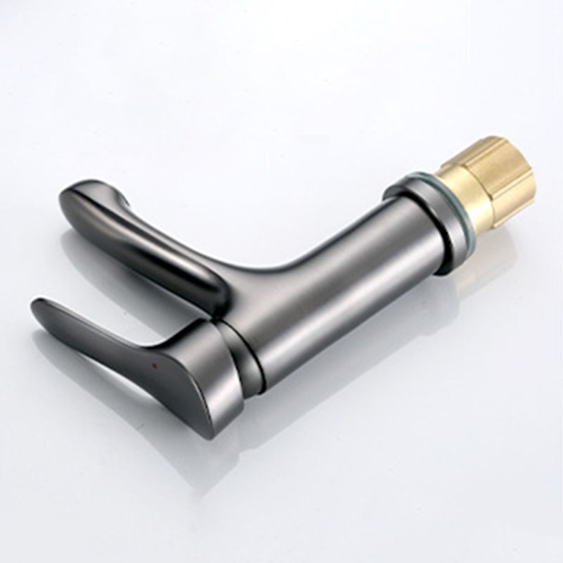 Lisslune | Contemporary Centerset Faucet Single Handle Faucet for Bathroom