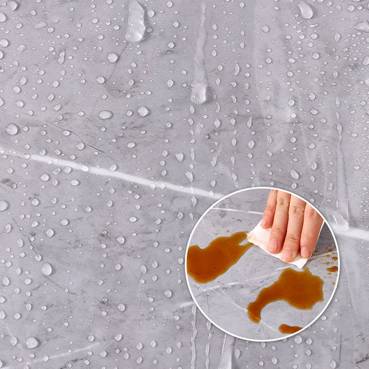 Lisslune | Polygon Peel and Stick Back Wall Tiles PVC Peel and Stick Tiles for Kitchen and Bathroom