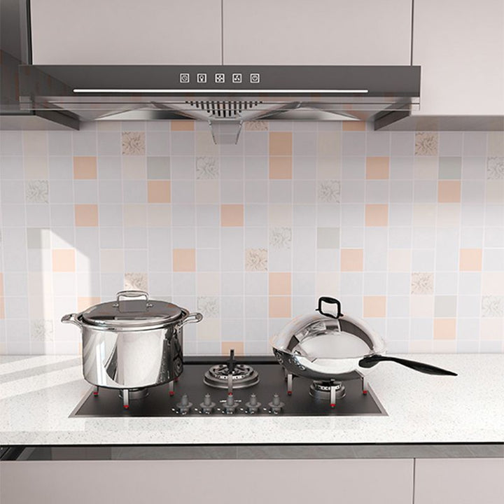 Lisslune | Kitchen waterproof splash guard tiles for peeling and sticking