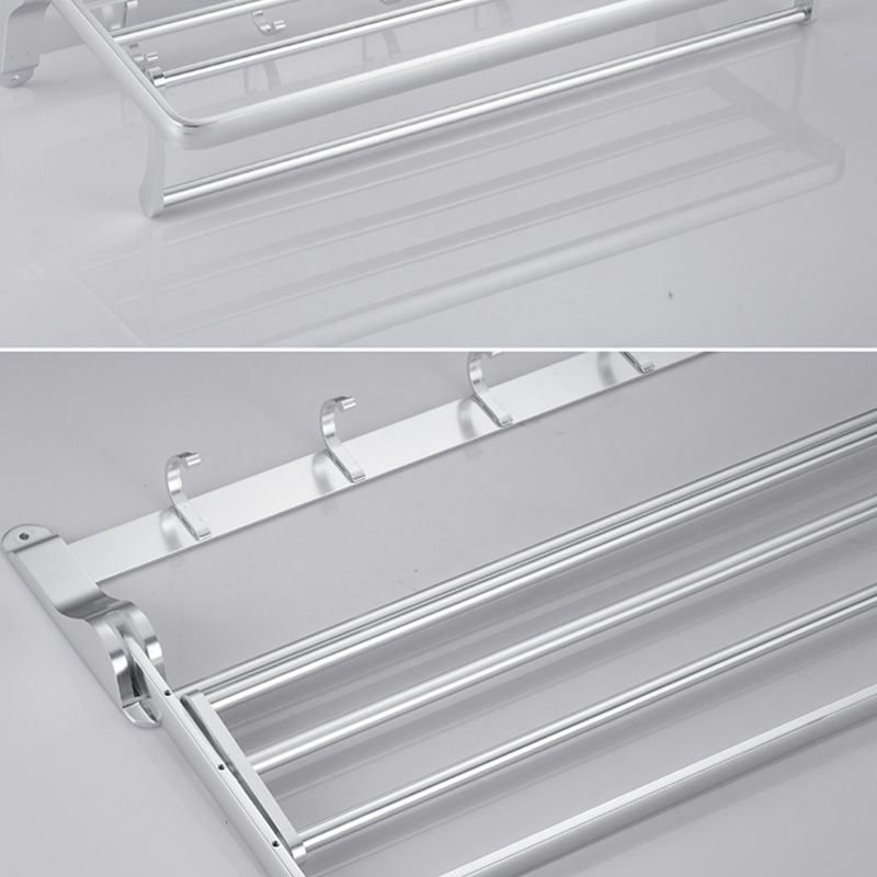 Lisslune | 6-piece contemporary bathroom accessory set bathroom shelf/towel bar paper holder included
