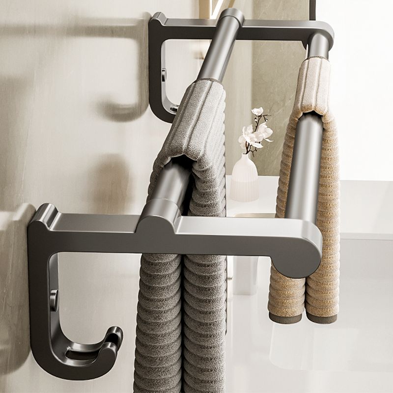 Lisslune | Modern Bathroom Accessory Set Adhesive Mount Bathroom Accessory Set