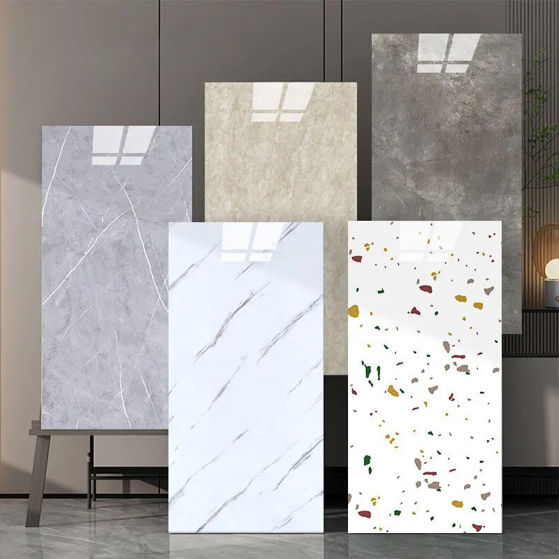 Lisslune | Plastic Peel and Stick Wall Tiles Single Tile Wallpaper with Rectangular Shape