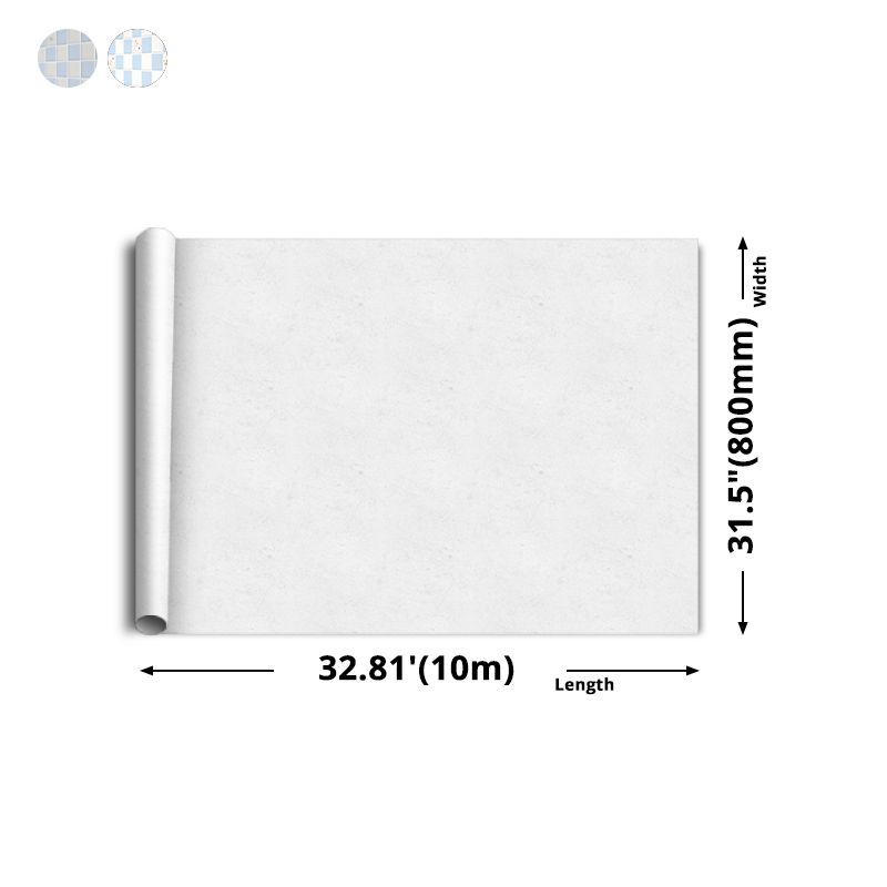 Lisslune | Square Mosaic Peel & Stick Tiles Stain-Resistant Kitchen Backsplash Tiles