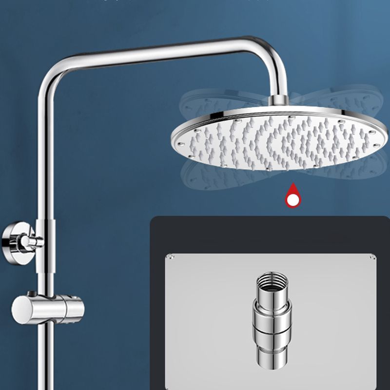 Lisslune | Solid square showerhead Standard spray pattern Large showerhead