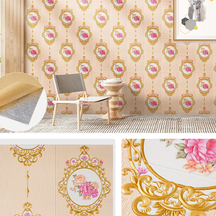 Lisslune | Peel and Press Back Wall Panels 3D Waterproof Back Wall Panels