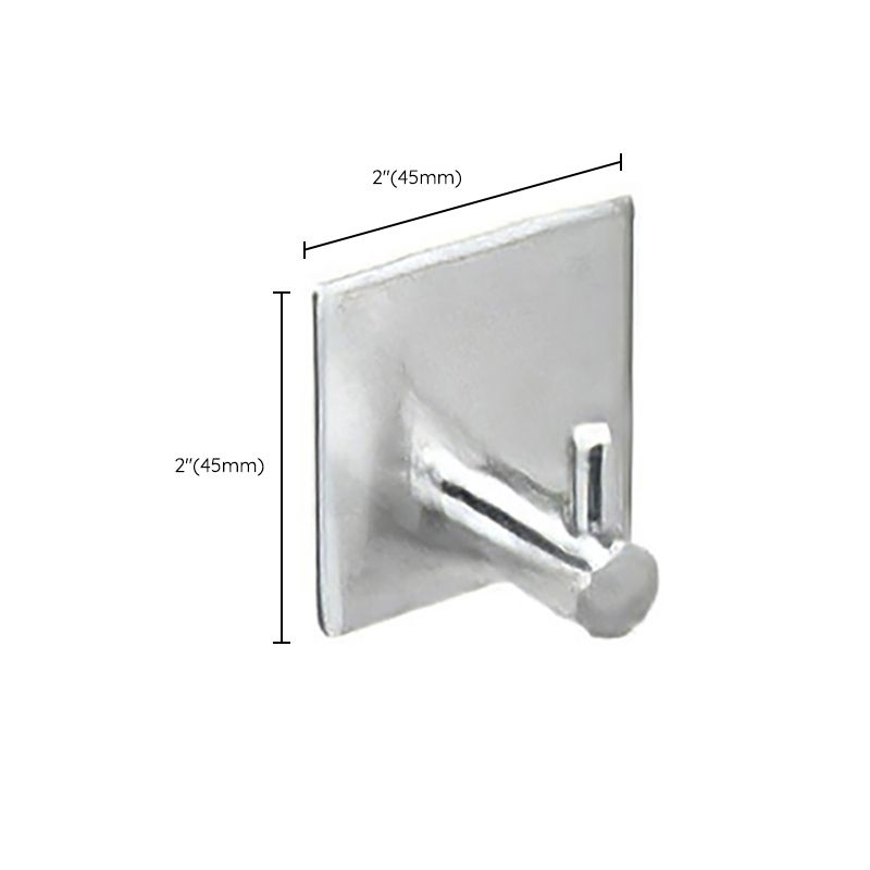 Lisslune | Metal Simple Bathroom Accessories as a Single Piece or in a Set in Silver