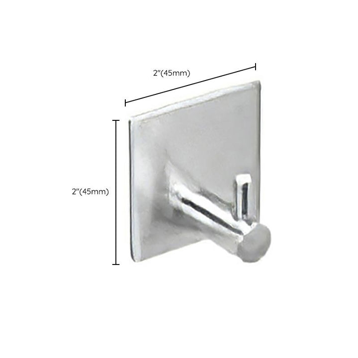 Lisslune | Metal Simple Bathroom Accessories as a Single Piece or in a Set in Silver