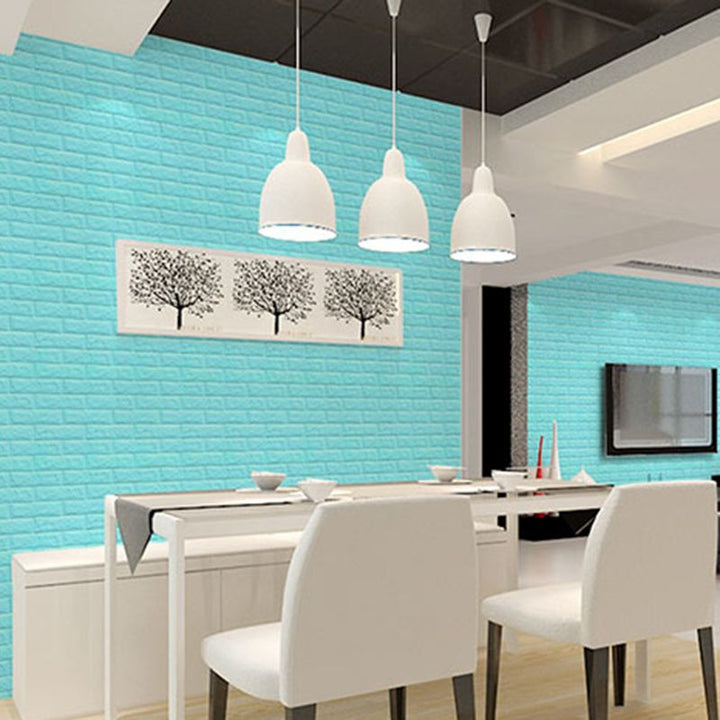 Lisslune | Modern Wall Tile PVC 3D Embossing Self-Adhesive Waterproof Interior Wall Panel