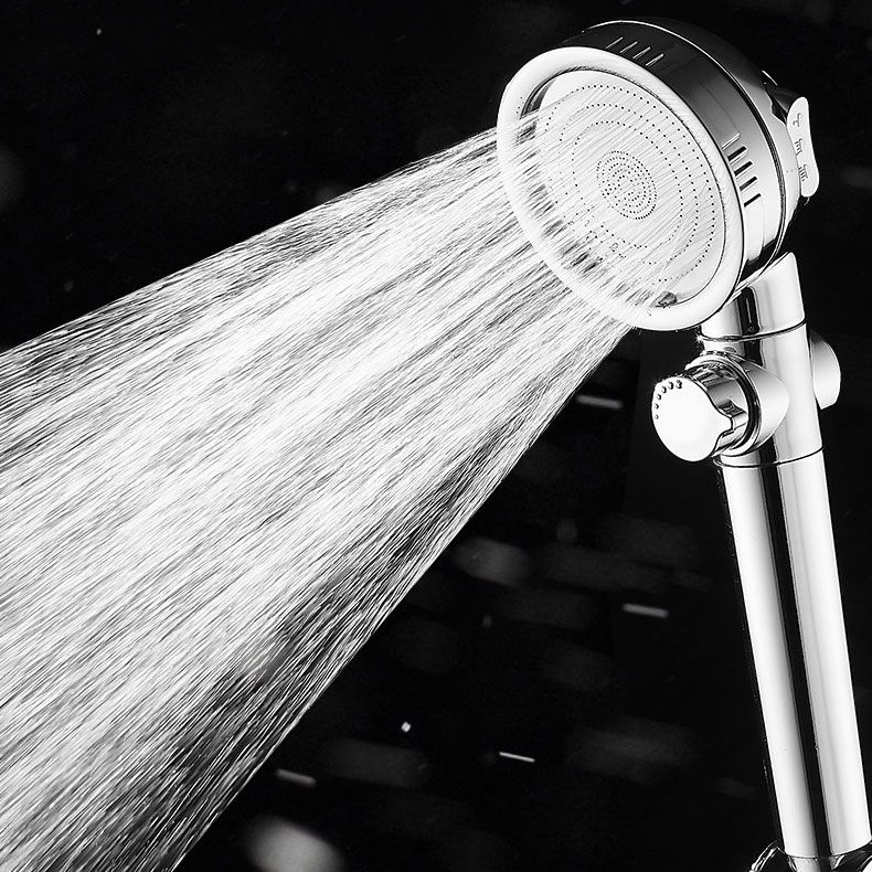 Lisslune | Super high pressure shower head 3 spray adjustable water flow round shower head