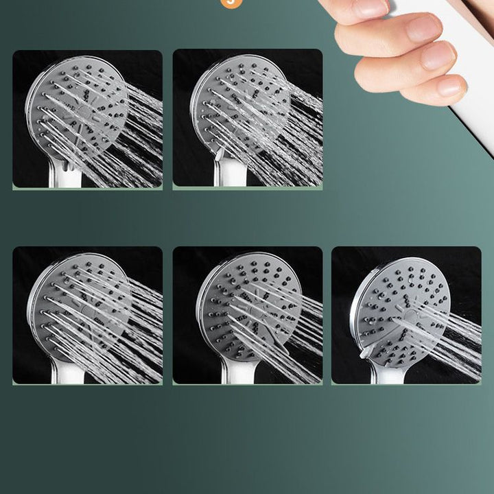 Lisslune | Modern balanced printed converter faucet shower head shower fitting on the wall