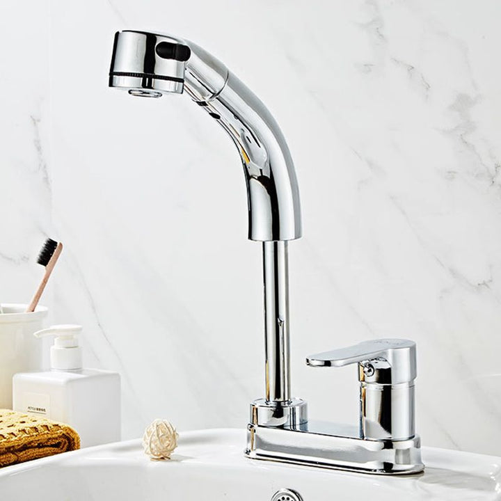 Lisslune | Modern 1-Hand Basin Faucet 2 Hole Centerset Bathroom Fitting
