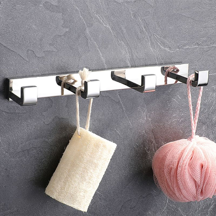 Lisslune | Modern Bathroom Element Set Paper Holder Gray Towel Bar Bathroom Accessory Set