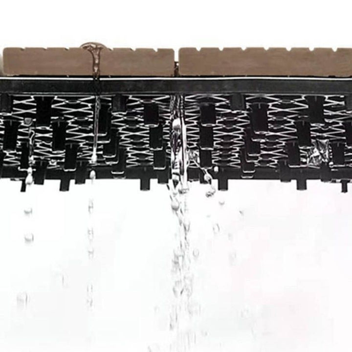 Lisslune | Classic Cover Tile Laying Pattern Wood Outdoor Floor Tile