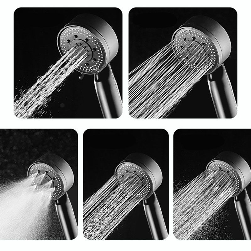 Lisslune | Standard Plastic Shower Head Self-Cleaning Round Handheld Shower Heads