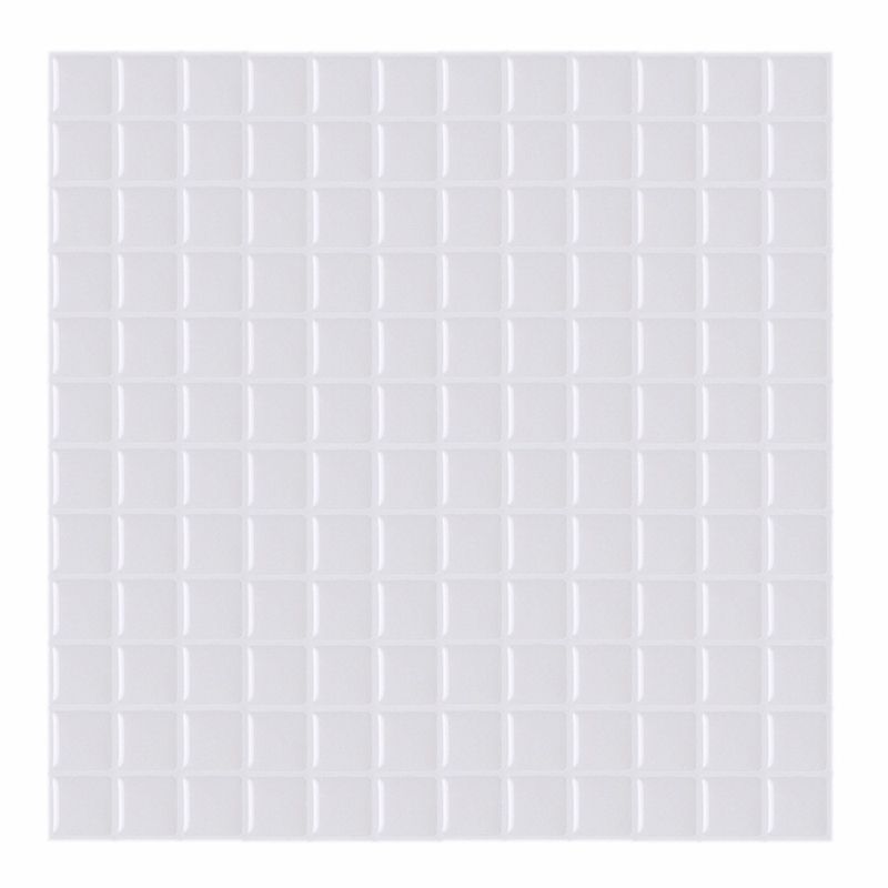 Lisslune | Peel-and-Stick Tile Square Stain-Resistant Mosaic Peel-and-Stick Tile for the Kitchen