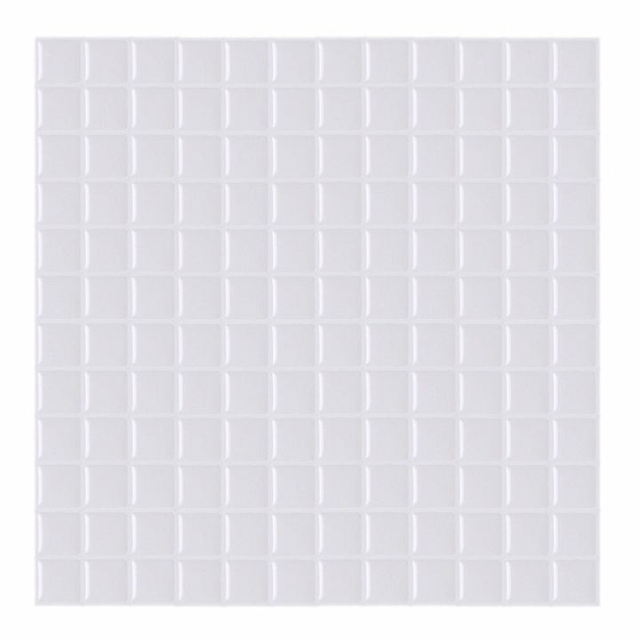 Lisslune | Peel-and-Stick Tile Square Stain-Resistant Mosaic Peel-and-Stick Tile for the Kitchen