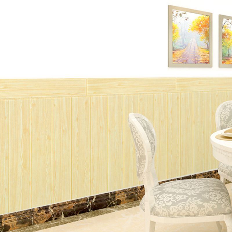 Lisslune | Modern Wood Paneling Smooth Wall Indoor Wood Planks Set of 2