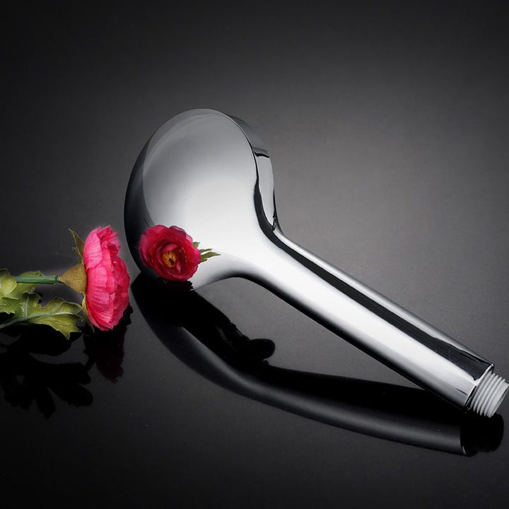 Lisslune | Contemporary Handheld Shower Head Adjustable Spray Pattern Silver Shower Head
