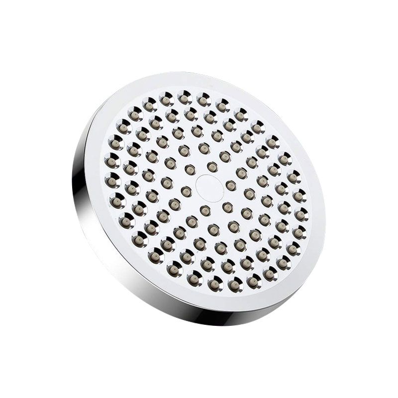 Lisslune | 4-Setting Silver Shower Set Hidden Wall Mount Holder Tee with Socket