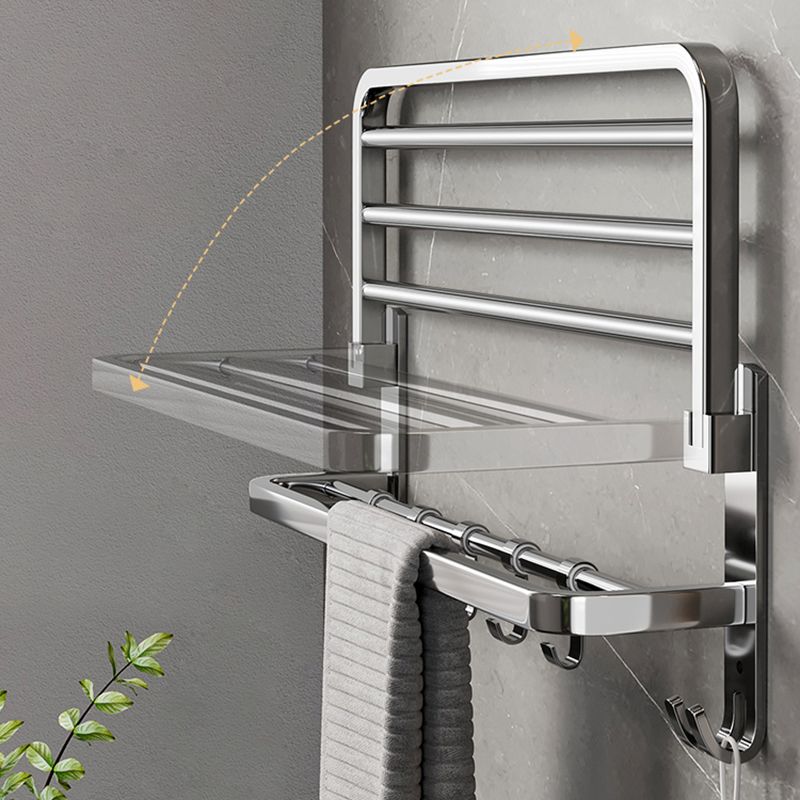 Lisslune | Modern Polished Chrome Bathroom Accessory Set Made of Stainless Steel