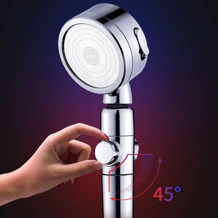 Lisslune | Modern Handheld Supercharged Showerhead Round 3 Setting Spray Head