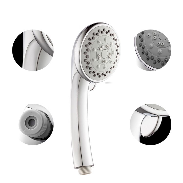 Lisslune | Single Double Showerhead Square High Arc Showerhead Combo in Chrome