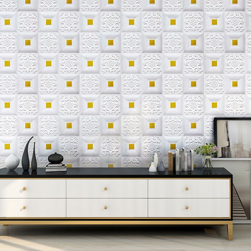 Lisslune | 3D Wall Panel Modern Simple Home Living Room Wall Panel (10-Pack)