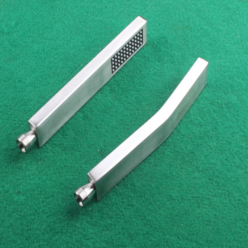 Lisslune | Simple Rectangle Shower Head 304 Stainless Steel Hand Shower