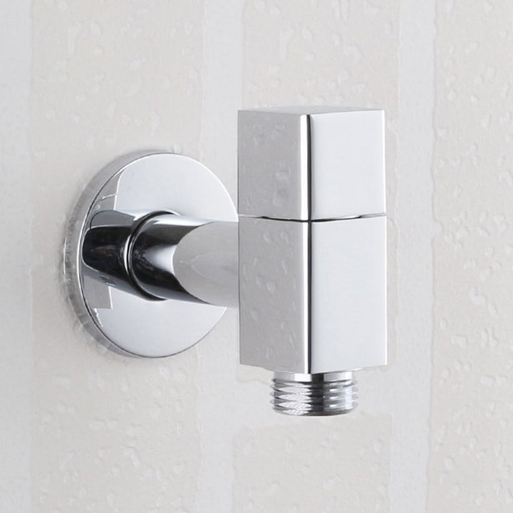 Lisslune | Industrial Wall Mounted Bathroom Tap Knob Handle Brass Faucet