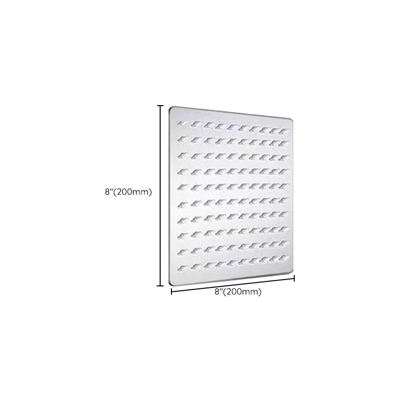 Lisslune | Classic Dual Shower Head Water-efficient Square Metal Dual Shower Head