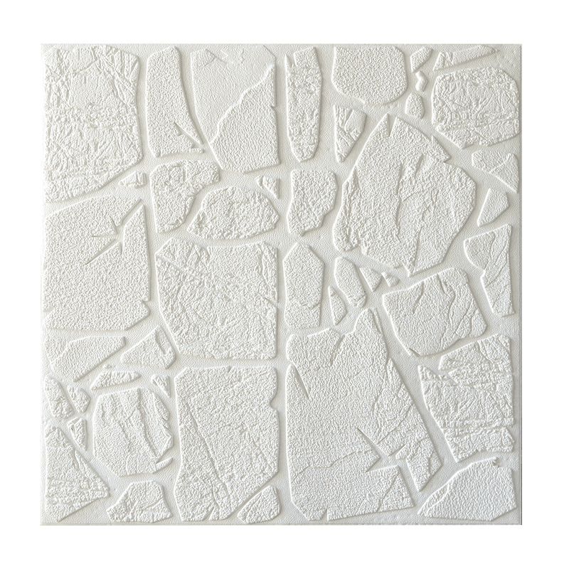Lisslune | Modern Pearl Wainscoting PVC Wall Access Panel Peel and Stick Wall Tile for Bedroom