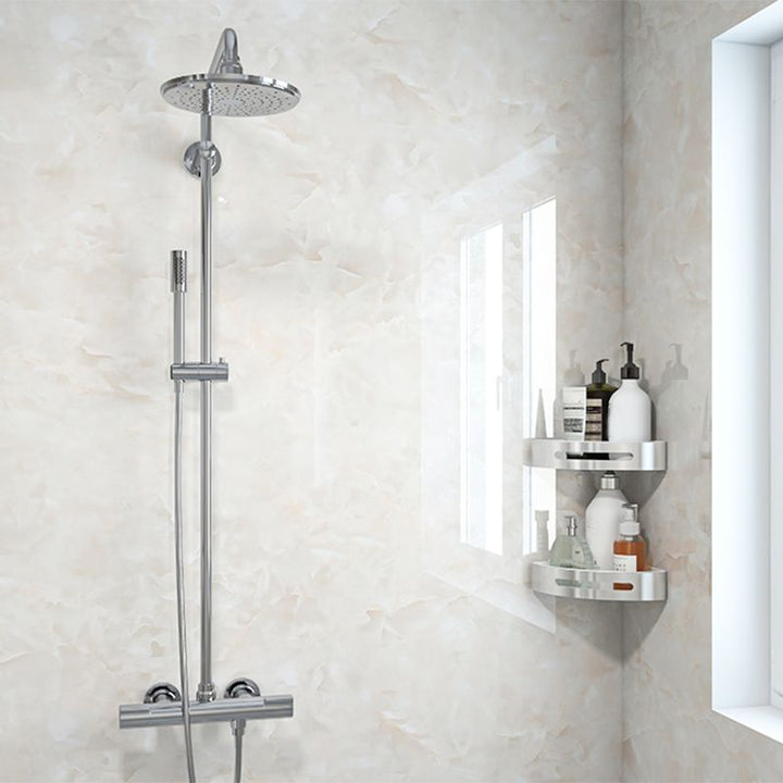 Lisslune | Modern Bathroom Splash Guard Tiles Waterproof Smooth Peel and Stick Wall Tiles