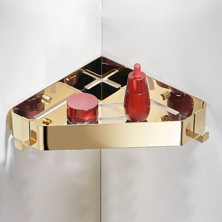 Lisslune | Modern 3-piece bathroom accessory set made of stainless steel, bathroom shelf
