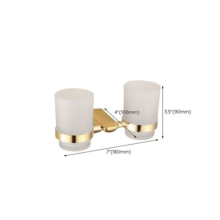 Lisslune | Traditional Bathroom Faucets Gold Bath Shelf Bathroom Accessory Set