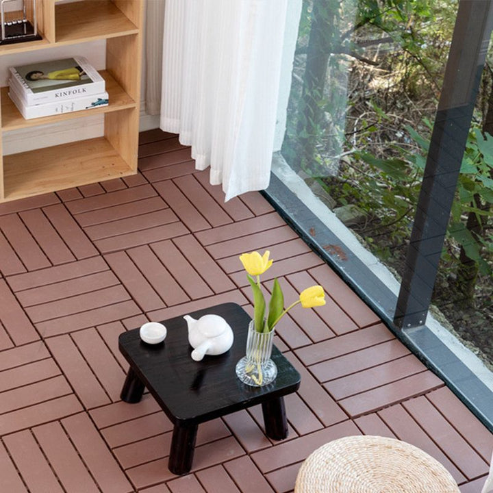 Lisslune | Wood floor planks click connection water-resistant solid wood floors