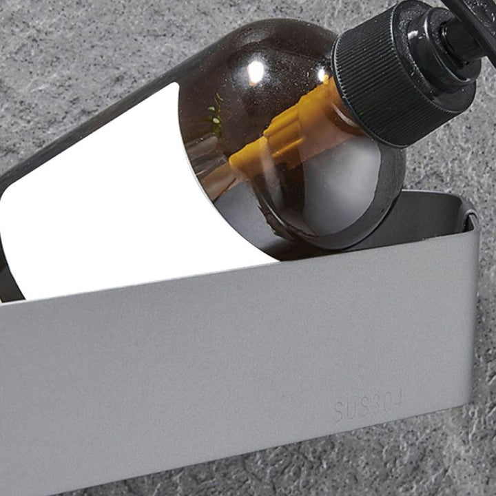 Skorter | Contemporary Stainless Steel Bathroom Shelf 2-Piece Bathroom Accessory Set