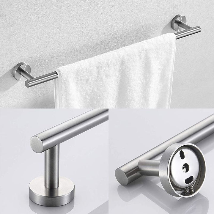 Lisslune | Traditional Bathroom Hardware Accessory Set Towel Ring/Bathrobe Hook/Towel Bar