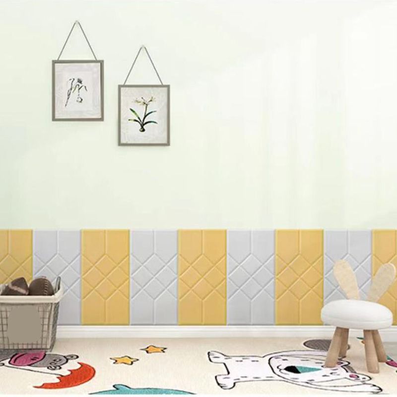 Lisslune | 3D Embossed Foam Wall Panel Living Room Waterproof Wall Panel