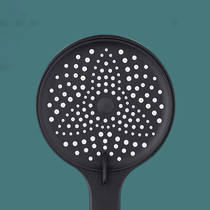 Lisslune | Contemporary round shower head in solid color handheld shower head for the bathroom